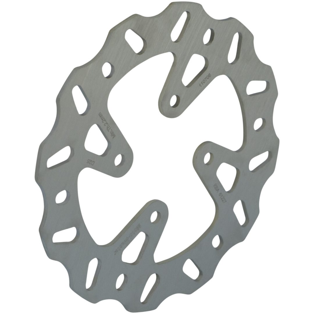 Bromsskiva Wave Fast Fram Vänster MOTO-MASTER Silver