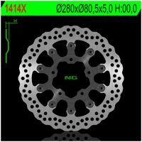 Bromsskiva Wave Flytande NG BRAKE DISC