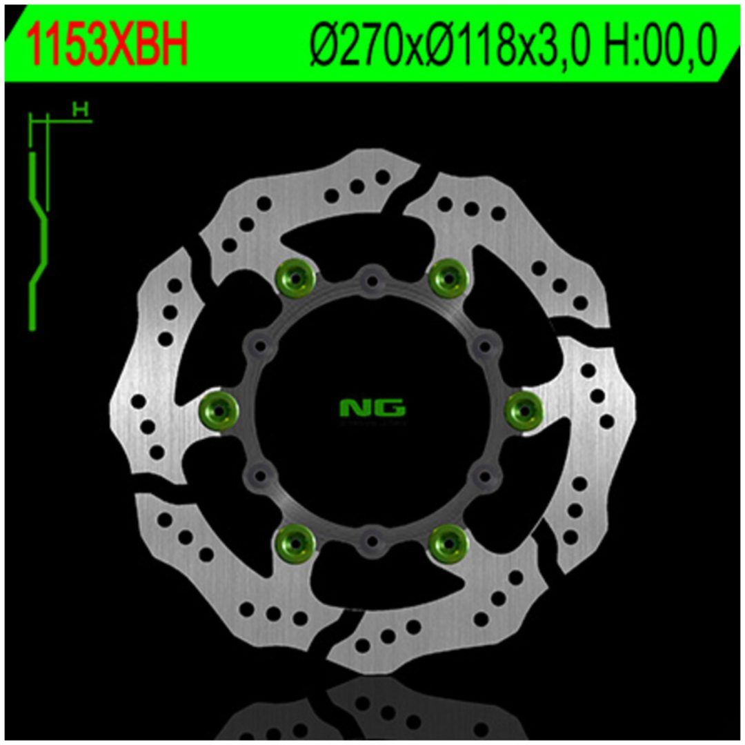 Bromsskiva Wave Flytande NG BRAKE DISC
