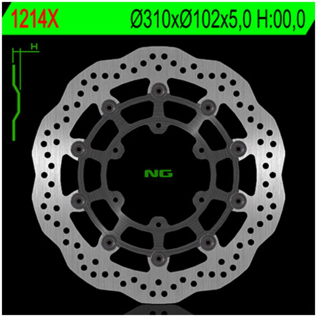 Bromsskiva Wave Flytande NG BRAKE DISC