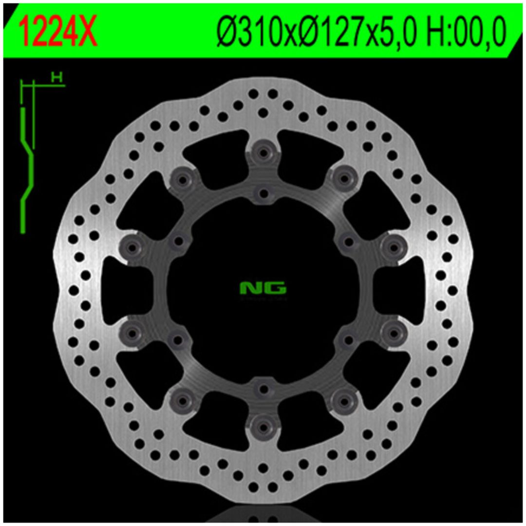 Bromsskiva Wave Flytande NG BRAKE DISC