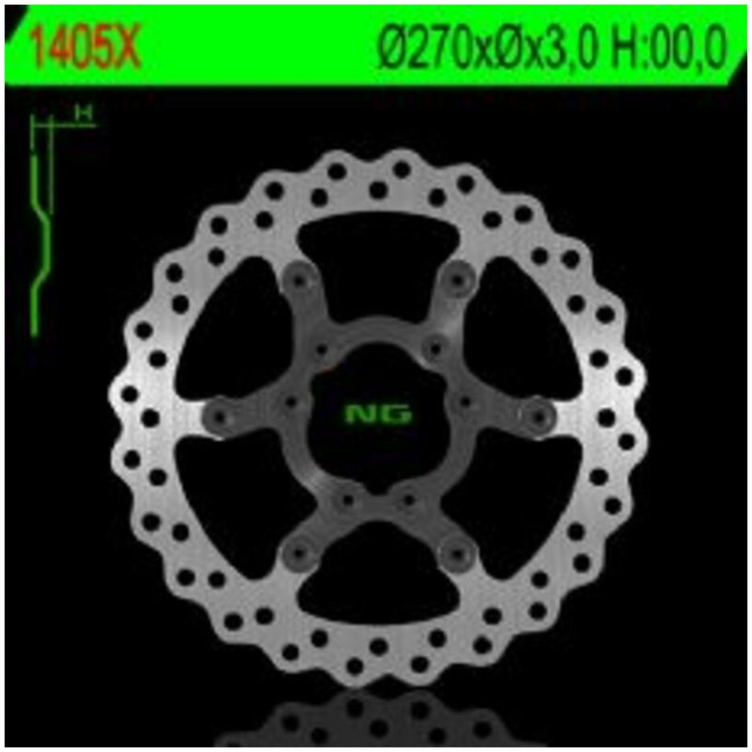 Bromsskiva Wave Flytande NG BRAKE DISC