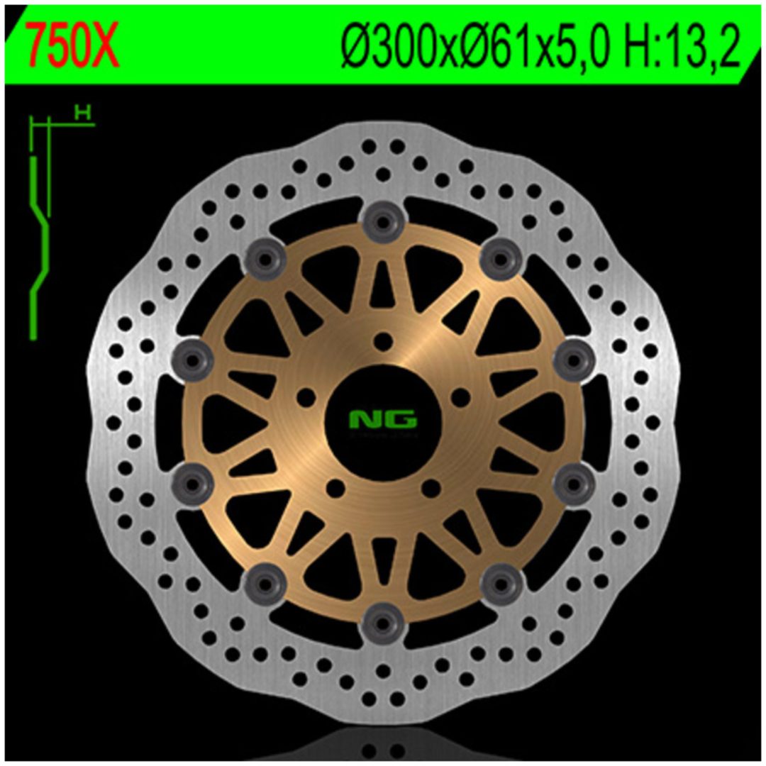 Bromsskiva Wave Flytande NG BRAKE DISC