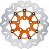 Bromsskiva Wave® Orange/silver GALFER