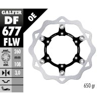 Bromsskiva Wave Semi-flytande GALFER