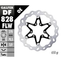Bromsskiva Wave Semi-flytande GALFER