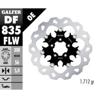 Bromsskiva Wave Semi-flytande GALFER