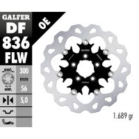 Bromsskiva Wave Semi-flytande GALFER
