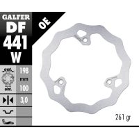 Bromsskiva Wave Silver GALFER