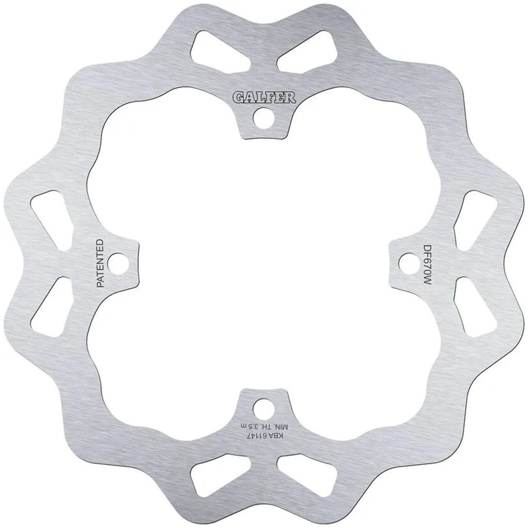 Bromsskiva Wave Silver GALFER Bromsskiva