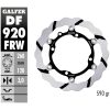 Bromsskiva Wave® Svart/Silver GALFER Bromsskiva – miniatyr 2