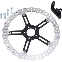 Bromsskivekit Big Brake Jagged Svart Silver ARLEN NESS