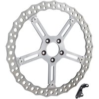 Bromsskivekit Big Brake Jagged Svart Silver ARLEN NESS
