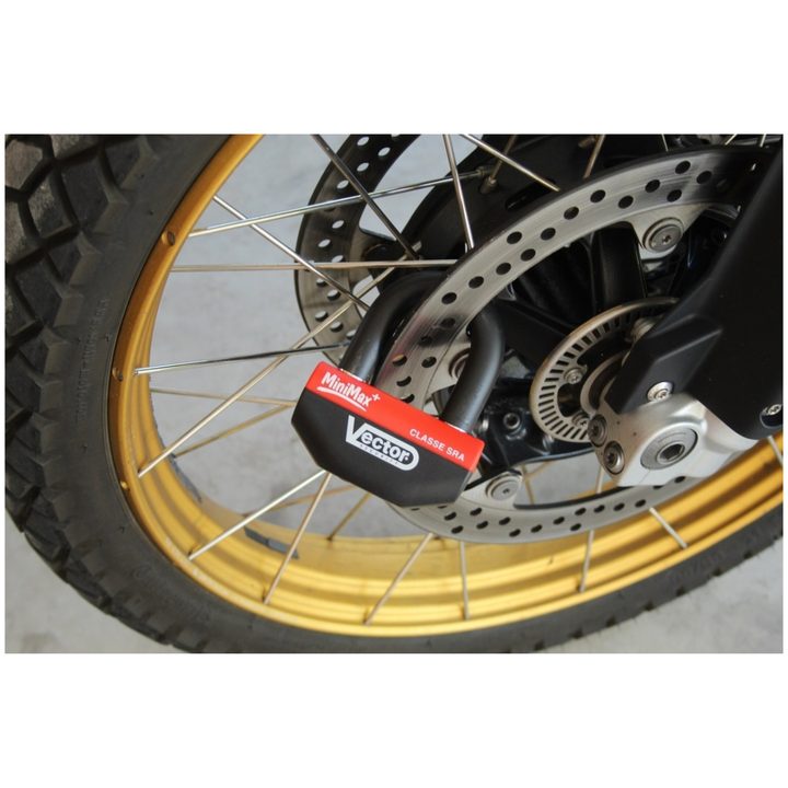 Bromsskivelås MiniMax+ SRA Röd VECTOR ⌀16mm / 47 x 40mm – bild 9