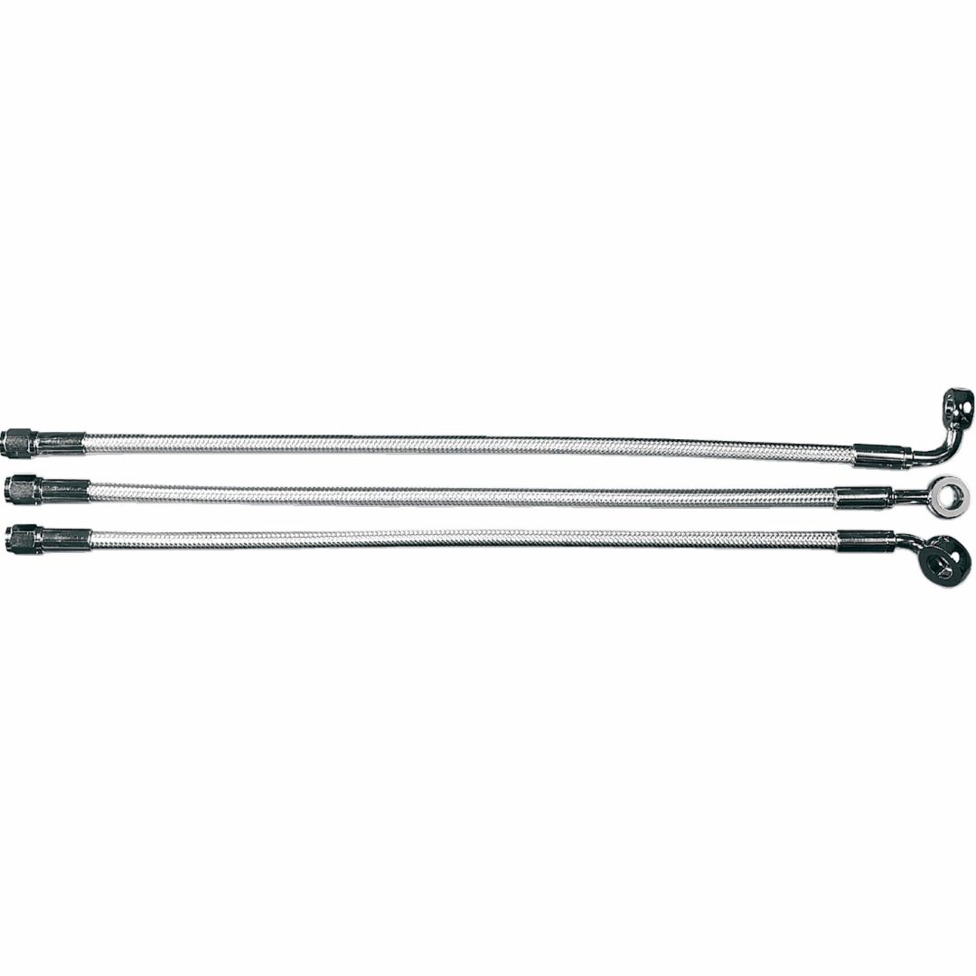 Bromsslang E-Z Align Rostfritt Stål Silver MAGNUM SHIELDING