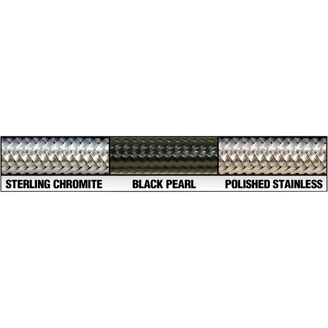 Bromsslang E-Z Align Rostfritt Stål Silver MAGNUM SHIELDING 112 cm (44") Fram – bild 3