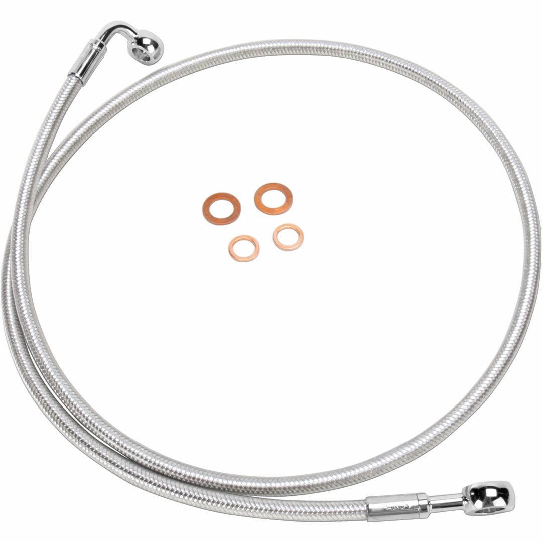Bromsslang E-Z Align Rostfritt Stål Silver MAGNUM SHIELDING 127 CM (50") Fram