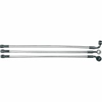 Bromsslang E-Z Align Rostfritt Stål Silver MAGNUM SHIELDING