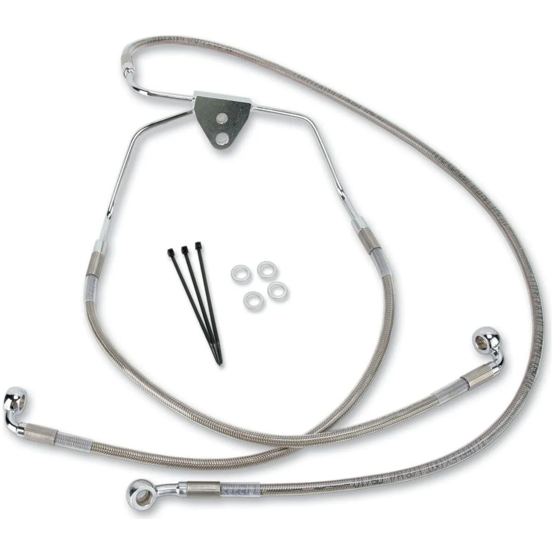 Bromsslang Fram DRAG SPECIALTIES LINE BRK FR 08-13 FL SS+2 – bild 3