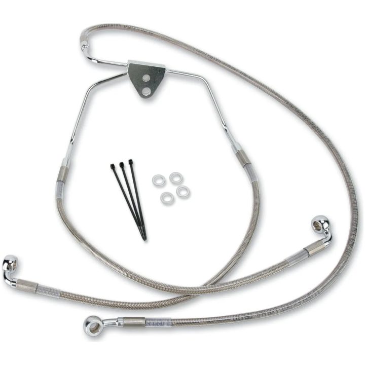 Bromsslang Fram DRAG SPECIALTIES LINE BRK FR 08-13 FL SS+2 – bild 3