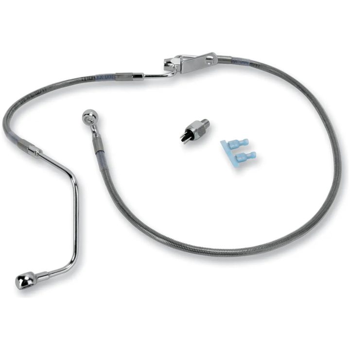 Bromsslang Kit Rostfritt Stål Klar/silver DRAG SPECIALTIES – bild 2