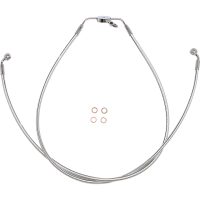 Bromsslang Non-abs Dual Disc Lower Sterling Chromite Ii MAGNUM SHIELDING