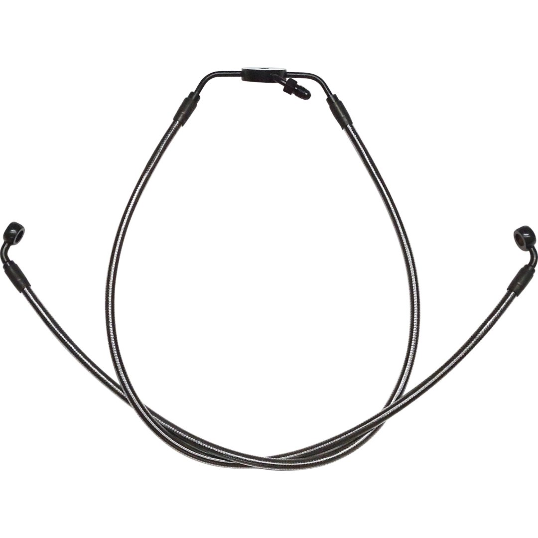 Bromsslang Non-abs Dual Disc Lower Svart Pärla MAGNUM SHIELDING