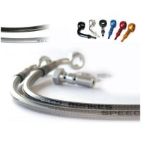 Bromsslang Stålomspunnen Aluminium TECNIUM