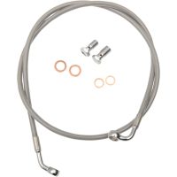Bromsslangskit Rostfritt Stål ABS Silver LA CHOPPERS