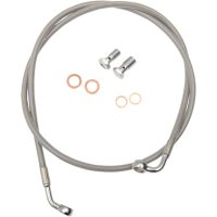 Bromsslangskit Rostfritt Stål ABS Silver LA CHOPPERS