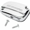Bromsvätskebehållarlock Kit Krom Aluminium DRAG SPECIALTIES – miniatyr 1
