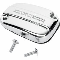 Bromsvätskebehållarlock Kit Krom Aluminium DRAG SPECIALTIES