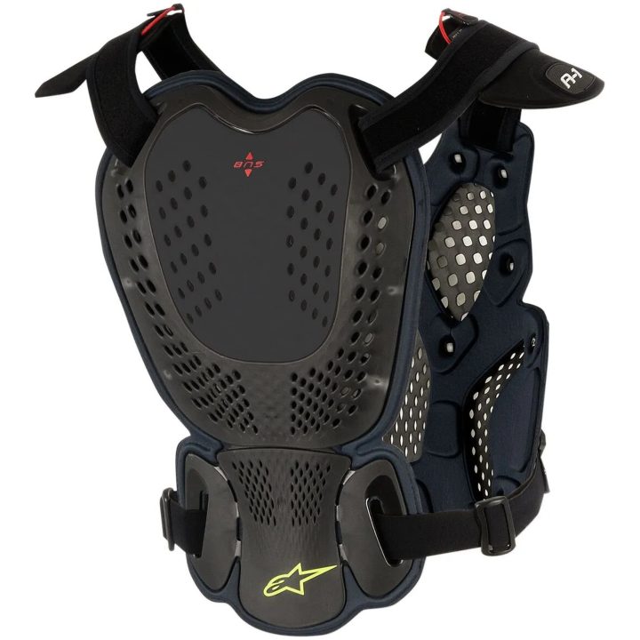 Bröstskydd A-1 Svart/Antracit ALPINESTARS Medium/Large – bild 2