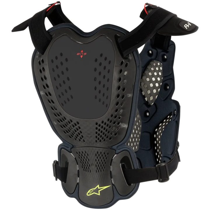 Bröstskydd A-1 Svart/Antracit Xxl ALPINESTARS XXL – bild 2