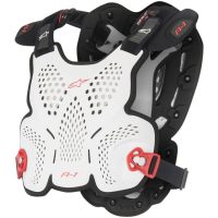 Bröstskydd A-1 Vit/Blå/Röd ALPINESTARS