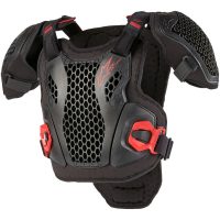 Bröstskydd Barn B-act Svart/Röd ALPINESTARS
