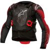 Bröstskydd Barn Bio-tech Svart/Vit/Röd ALPINESTARS Small/Medium – miniatyr 1