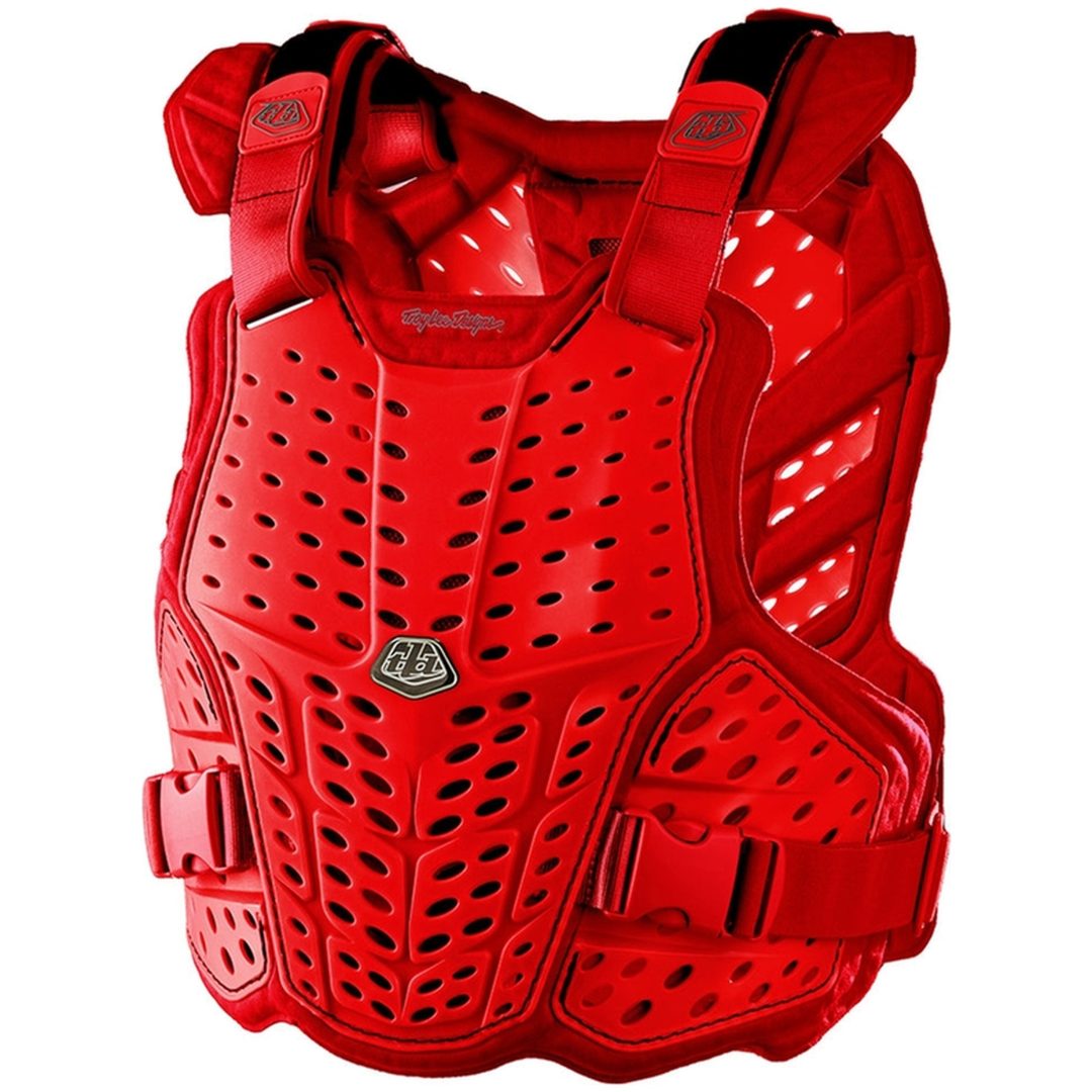 Bröstskydd Barn Rockfight Röd TROY LEE DESIGNS En storlek Junior