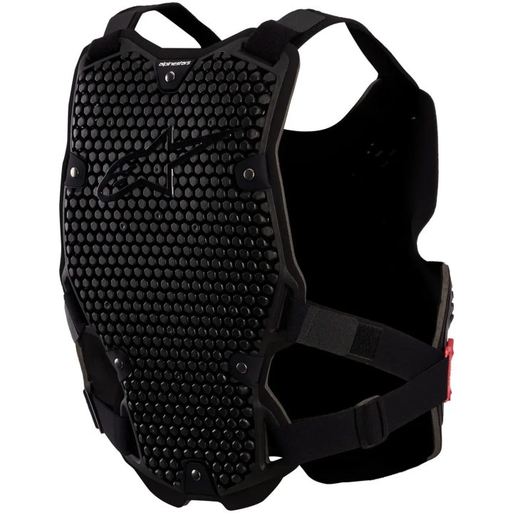 Bröstskydd Bionic Action V2 Svart Röd Vit Alpinestars M/L – bild 2