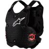 Bröstskydd Bionic Action V2 Svart Röd Vit Alpinestars M/L – miniatyr 1