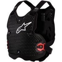 Bröstskydd Bionic Action V2 Svart Röd Vit Alpinestars