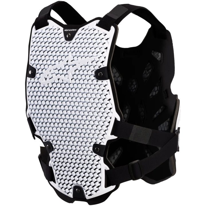 Bröstskydd Bionic Action V2 Svart Vit Alpinestars M/L – bild 2