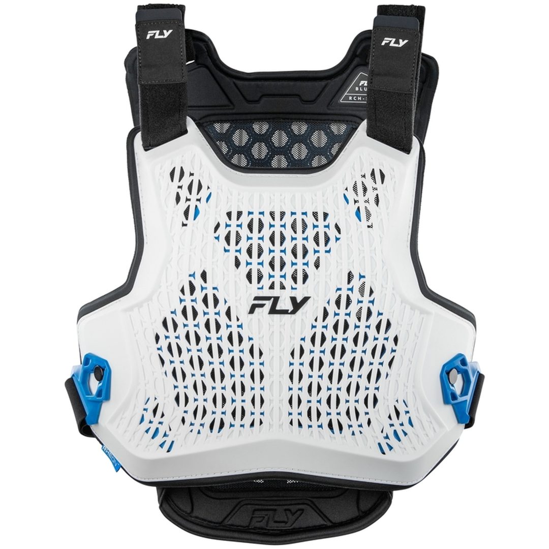 Bröstskydd Blueprint RCH-1 Vit FLY RACING S/M