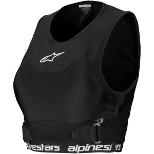 Bröstskydd Dam Plasma Svart Vit Alpinestars