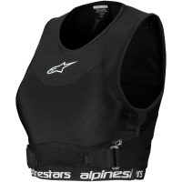Bröstskydd Dam Plasma Svart Vit ALPINESTARS(MX)