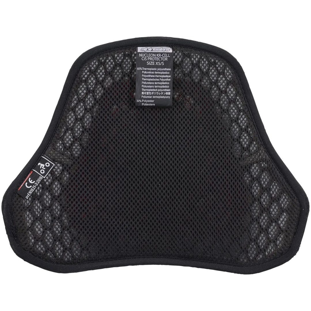 Bröstskydd Nucleon Kr-cell Cir Svart/Röd ALPINESTARS Small – bild 2