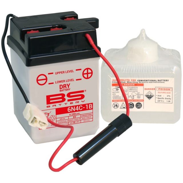 Konventionellt Batteri Med Syrapaket BS BATTERY