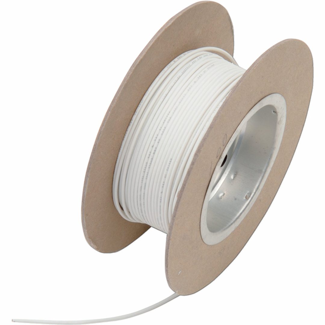 Bulktråd Vit NAMZ WIRE 18G 100' WHITE