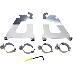 Bullet FX Trigger-Lock Monteringssats Silver MEMPHIS SHADES
