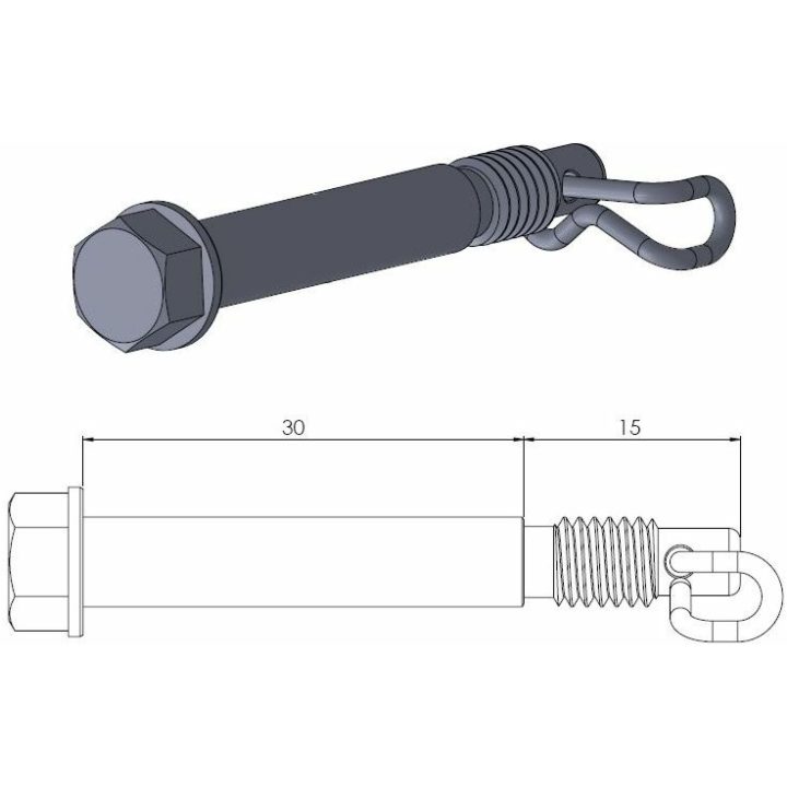 Bult Bromsok MOTO-MASTER Silver – bild 2